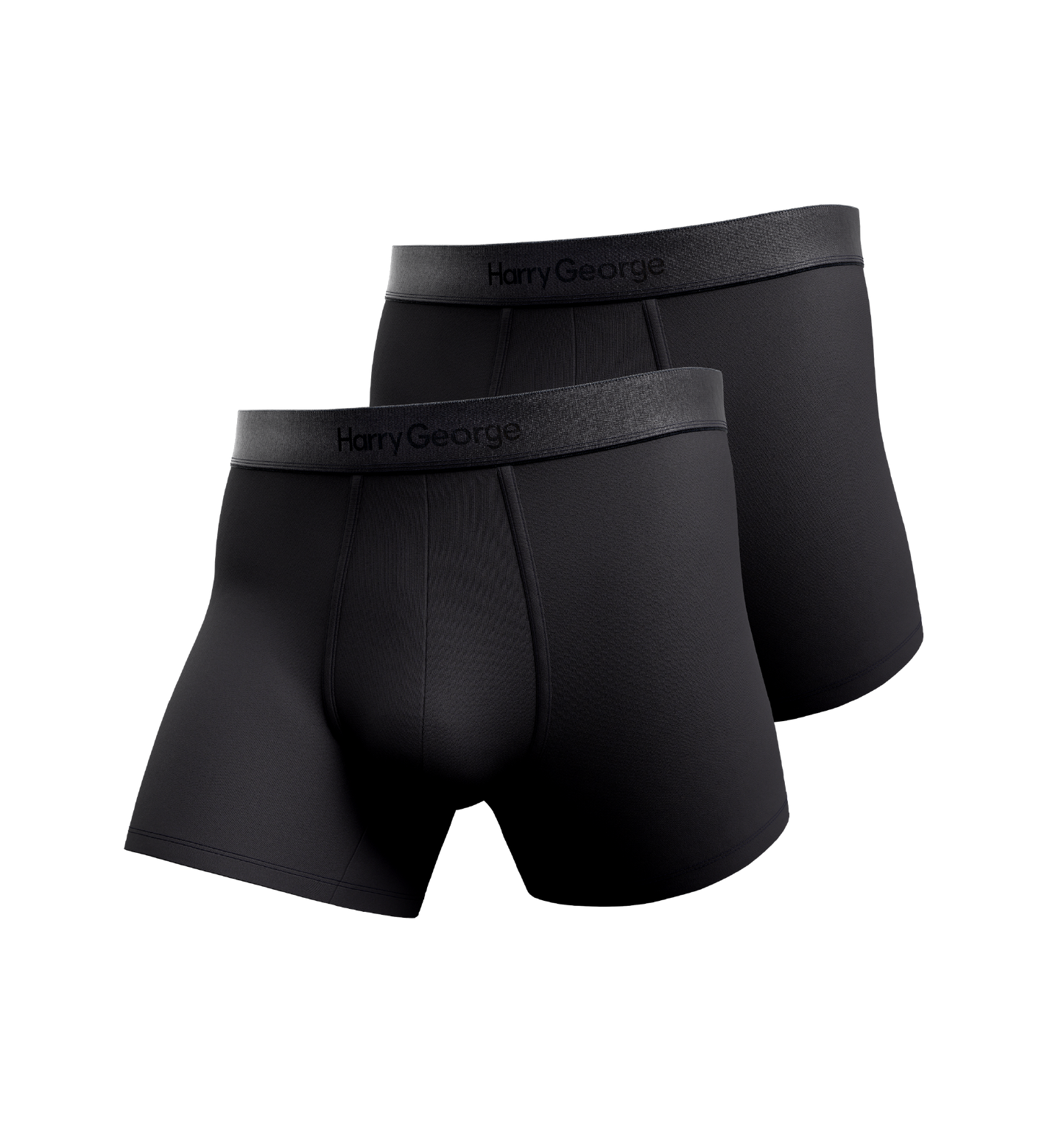 2 BOXER BRIEFS - 4" - Tonal Waistbands