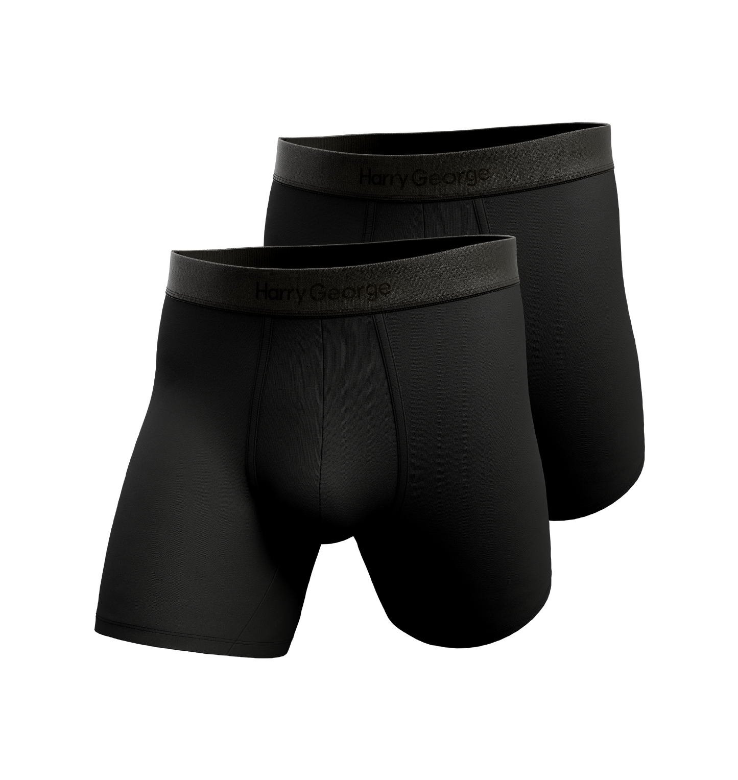 2 BOXER BRIEFS - 6" - Tonal Waistbands