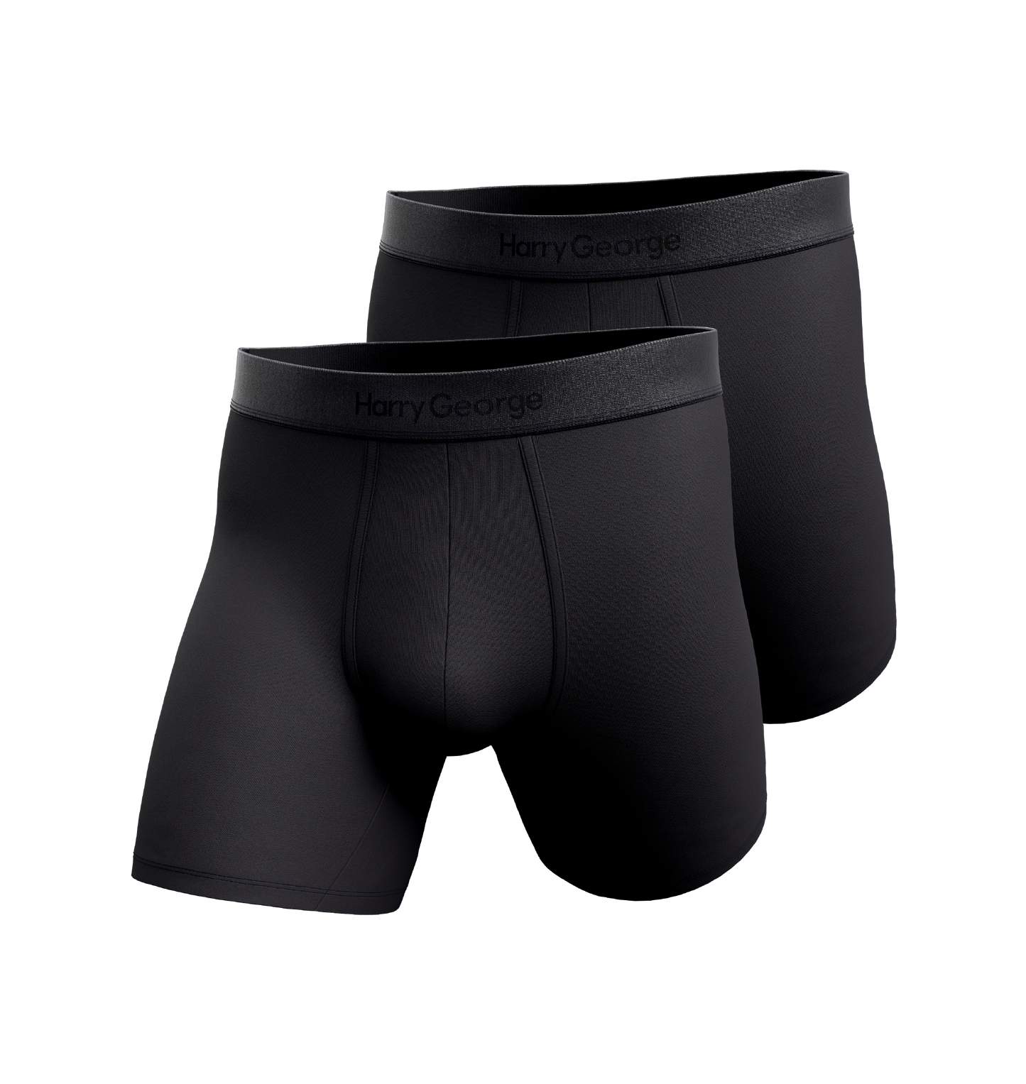 2 BOXER BRIEFS - 6" - Tonal Waistbands