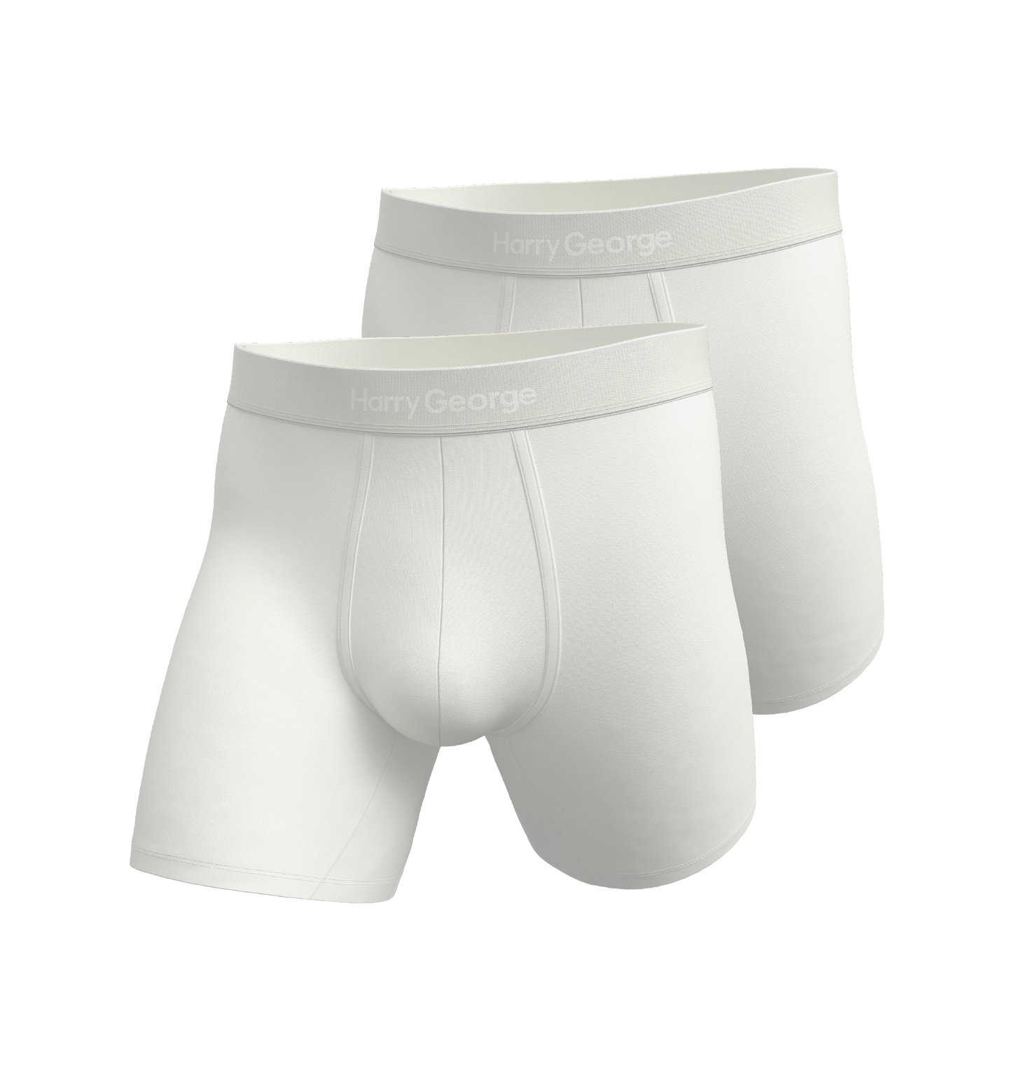 2 BOXER BRIEFS - 6" - Tonal Waistbands