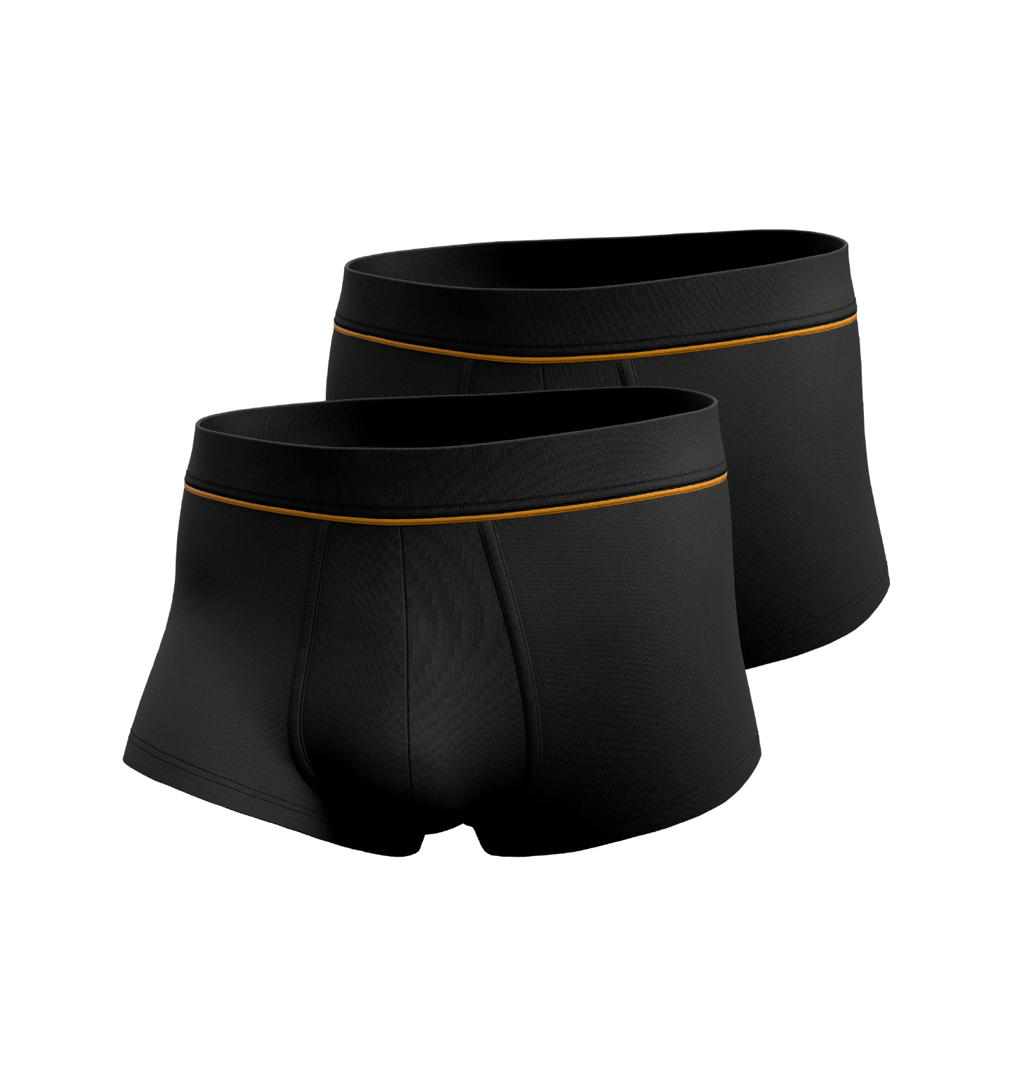 2 TRUNKS - Fabric-Wrapped Waistbands