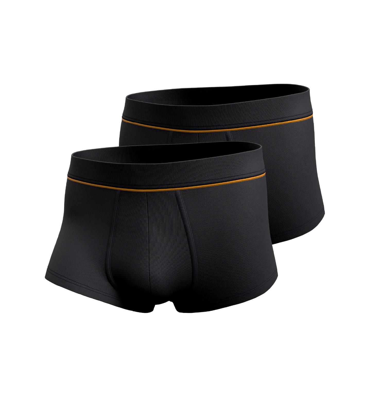 2 TRUNKS - Fabric-Wrapped Waistbands