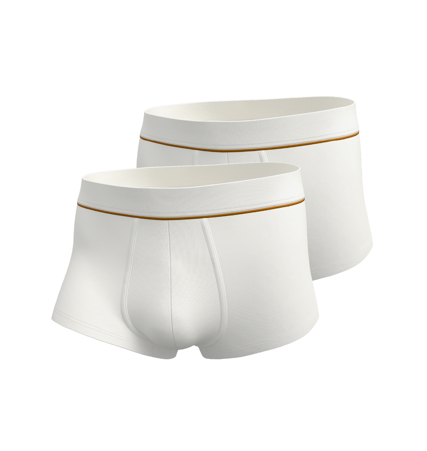 2 TRUNKS - Fabric-Wrapped Waistbands