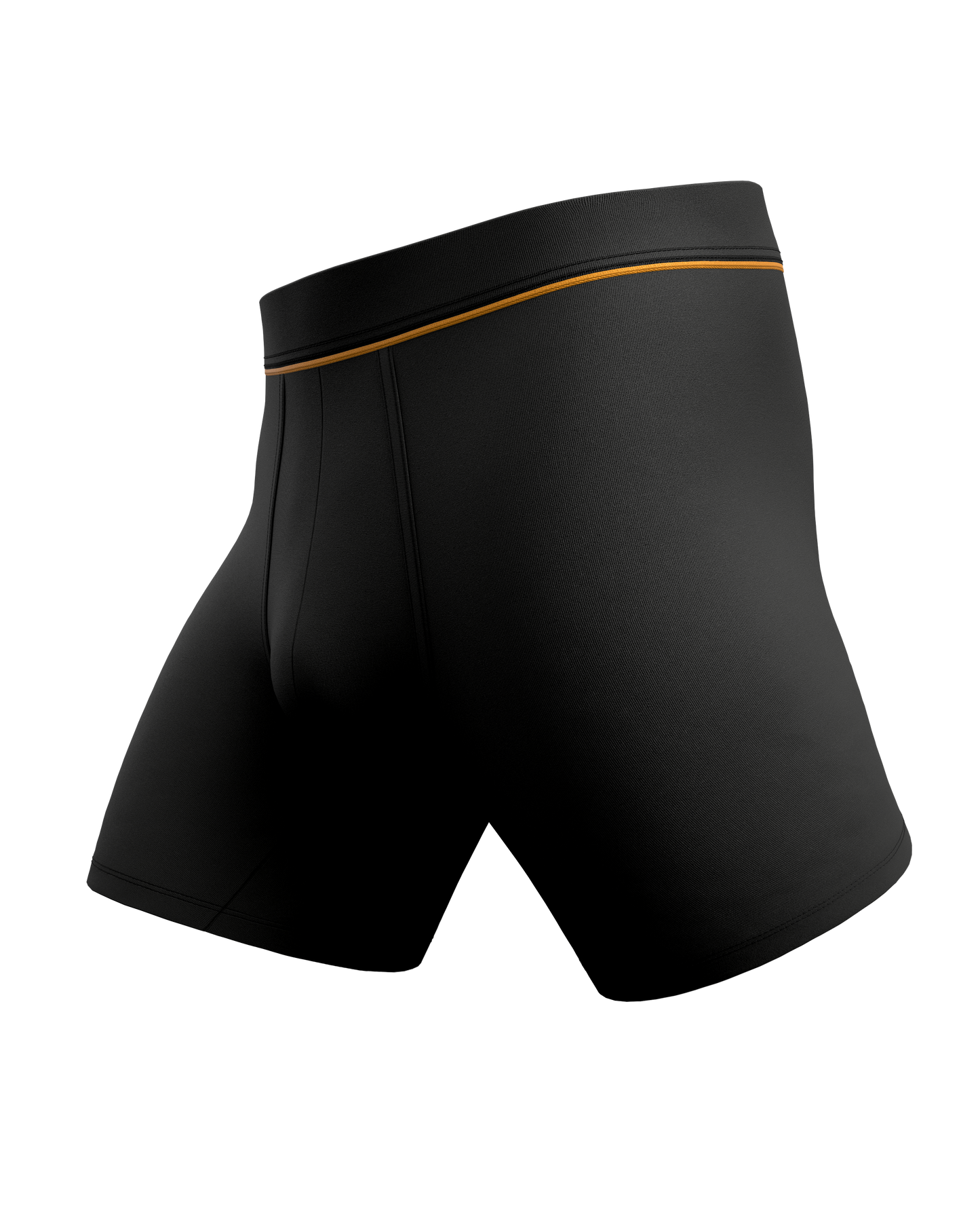 2 BOXER BRIEFS - 6" - Fabric-Wrapped Waistbands