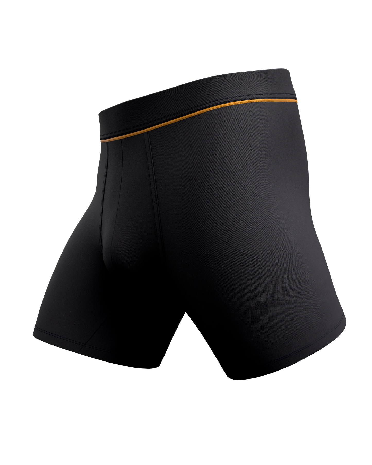 2 BOXER BRIEFS - 6" - Fabric-Wrapped Waistbands