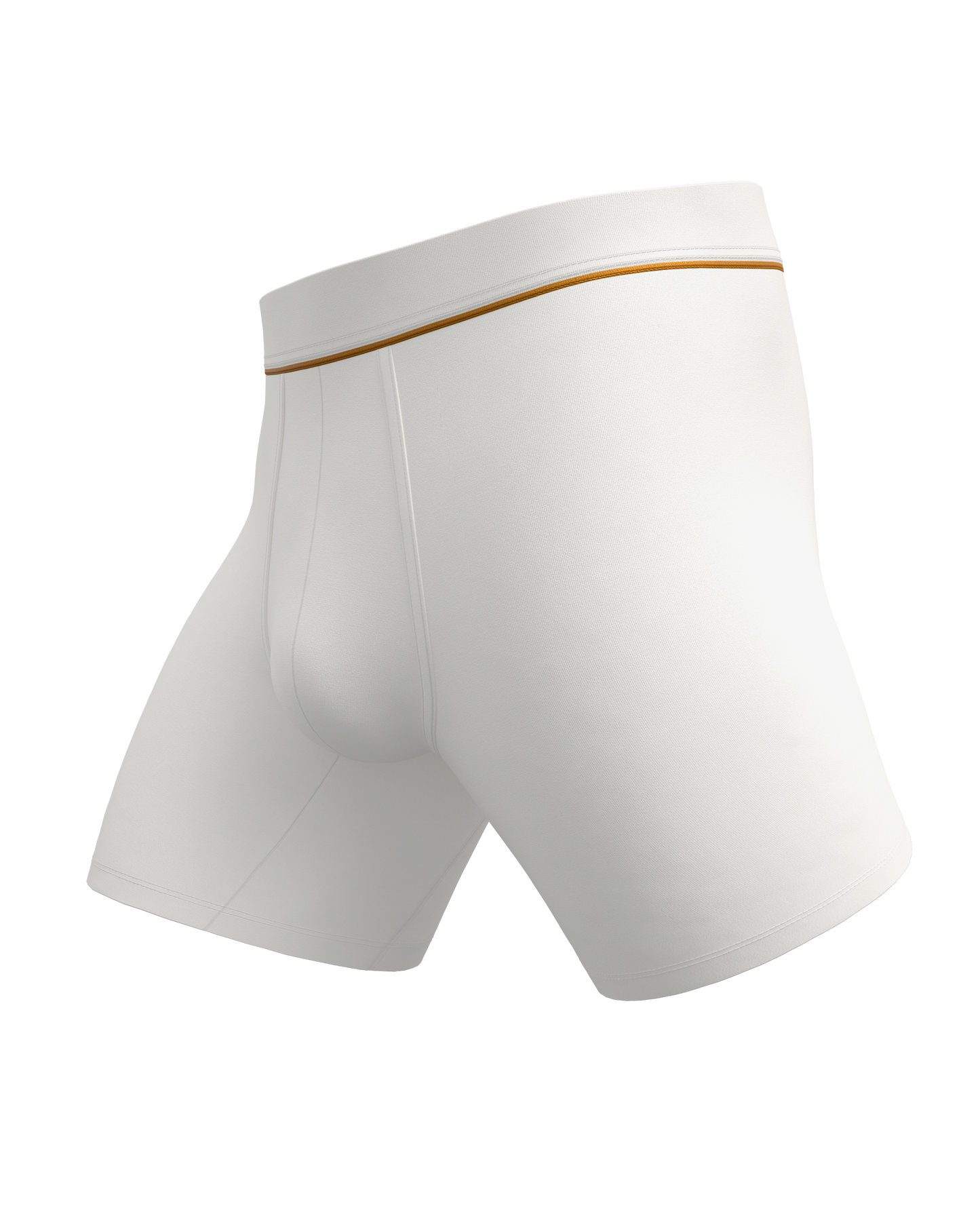 2 BOXER BRIEFS - 6" - Fabric-Wrapped Waistbands