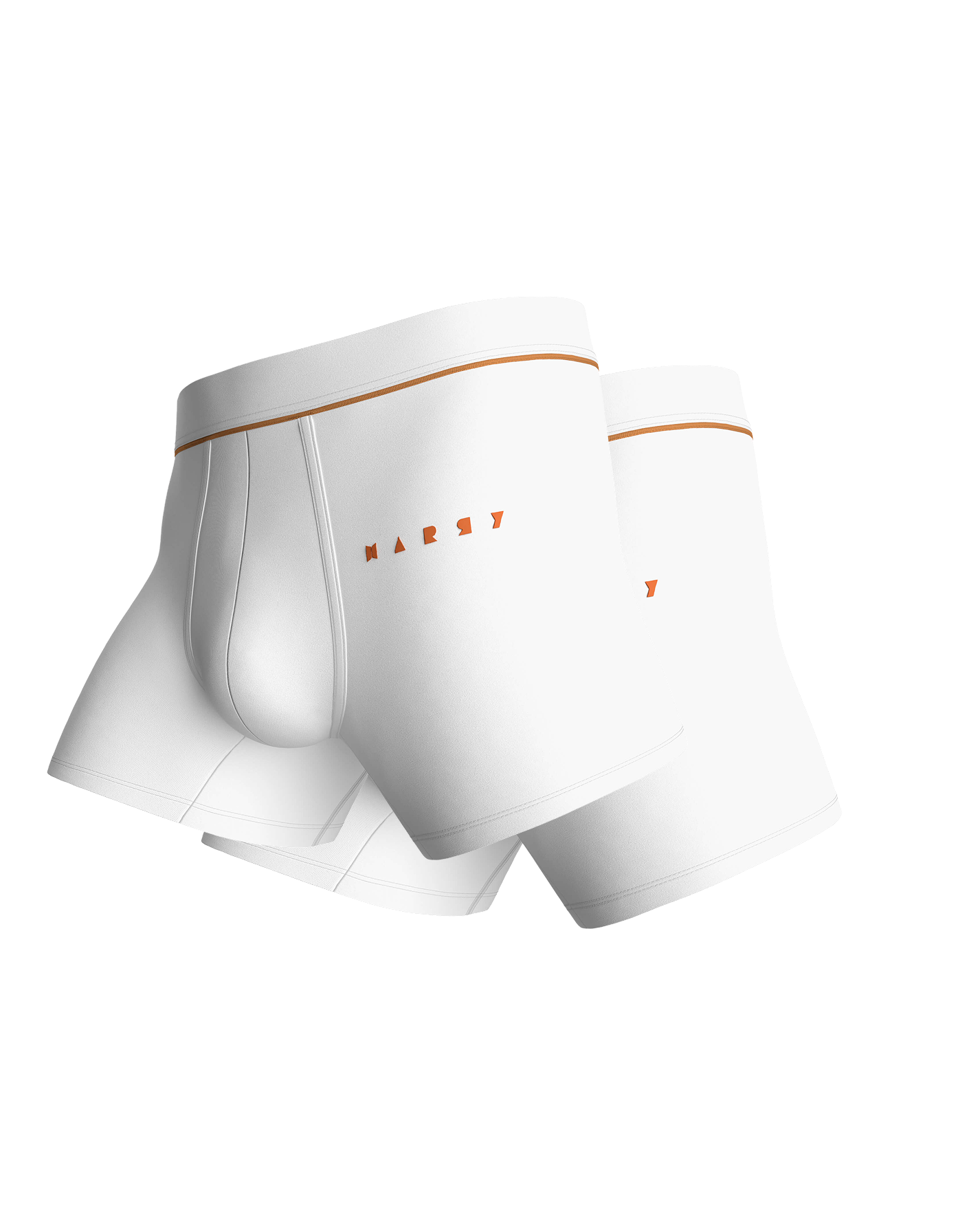 2 BOXERS LONGS - 4" - Ceintures enveloppées